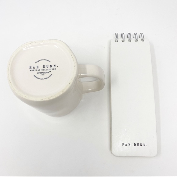 NEW RAE DUNN LL DUNN LIFE Mug & LISTS Notepad Set - Picture 8 of 8
